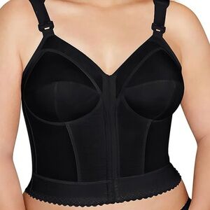 Black Women's Longline Bras
